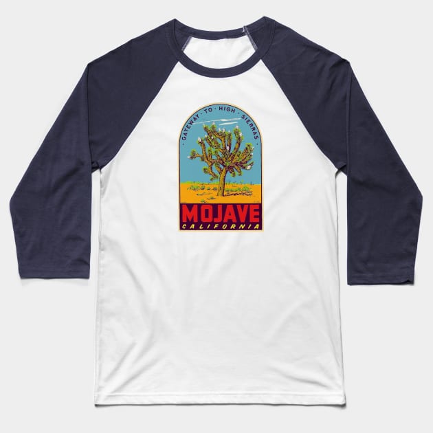 Mojave, California Baseball T-Shirt by DCMiller01